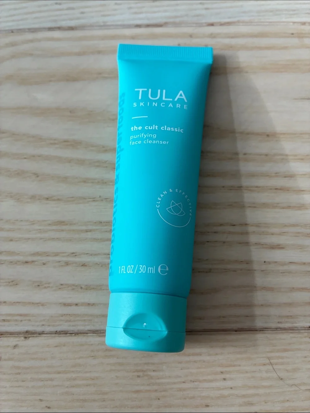 Tula Skincare Travel Face Cleanser brightener and moisturizer